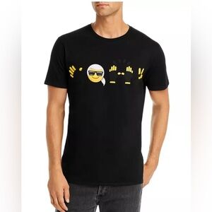 KARL LAGERFELD Emoji Tee size large